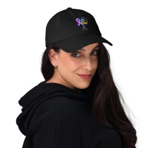Love Bits Cancer Dad hat