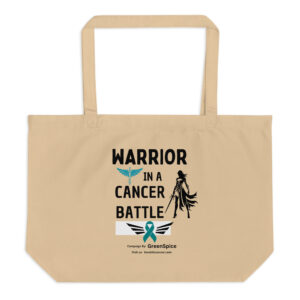 Large organic tote bag